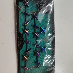 Colorful Spike Jewelry Set